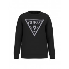 GUESS μπλούζα φούτερ J74Q10KAUG0-JBLK μαυρο